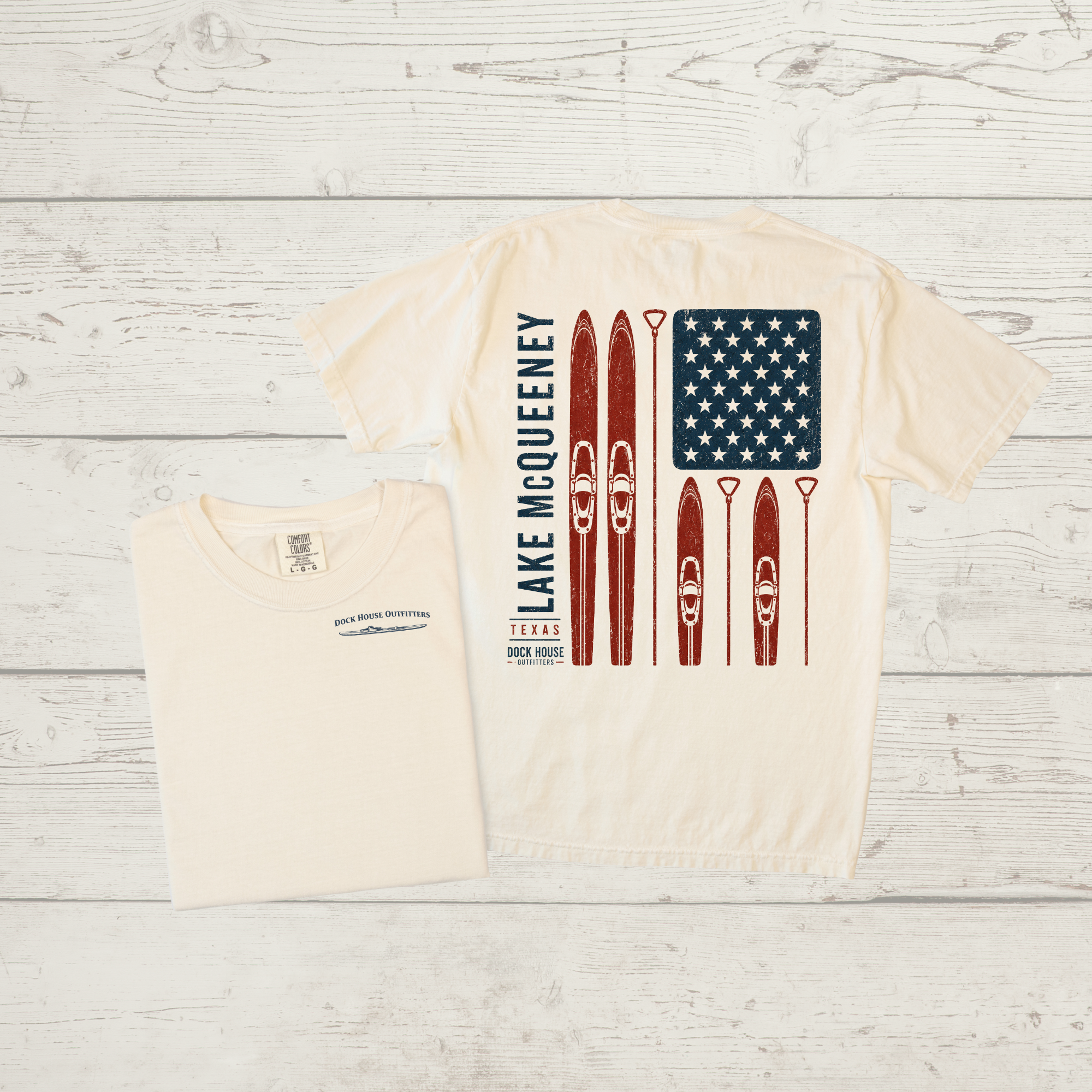 The Ski Flag Kids Tee